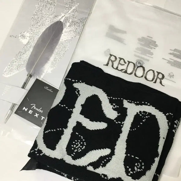 [BUNJANG] Ridoers Feathers Muffler Slogan Bundle Set / 리도어 페더스 머플러 슬로건+입장기프트 일괄