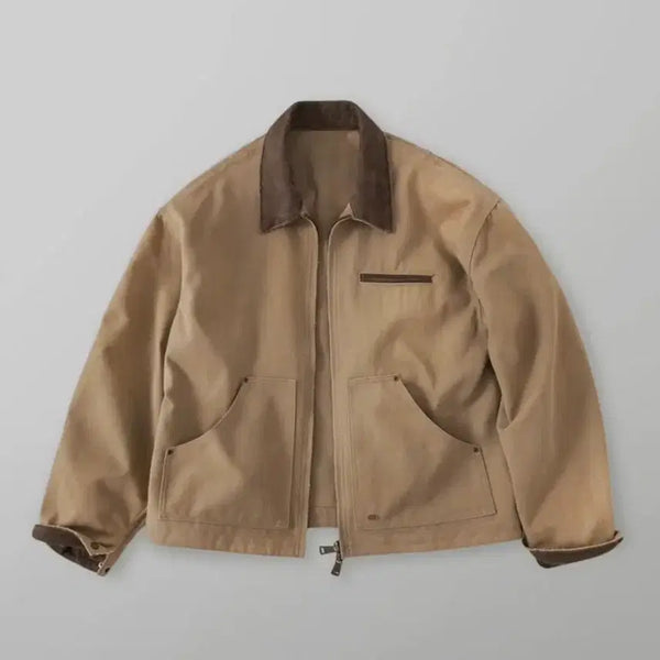 [BUNJANG] LAFUDGE STORE Corduroy Collar Work Jacket / 코듀로이 카라 워크자켓