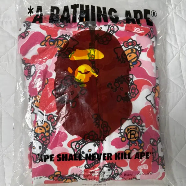[BUNJANG] BAPE x Hello Kitty Collaboration Hoodie / 베이프 키티 콜라보 후드집업