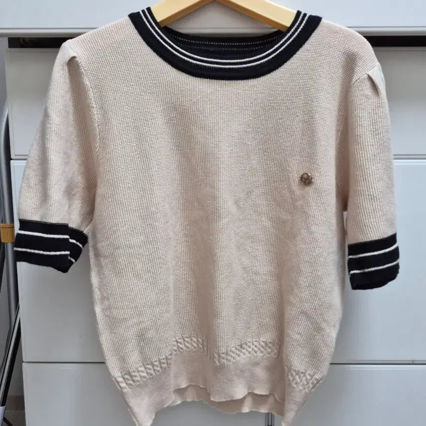 [BUNJANG] Olive des Olive Beige Knit Sweater / 올리브데올리브 베이지니트89