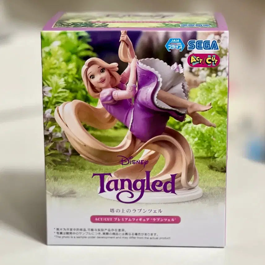 [BUNJANG] Disney Tangled Sega ACT/CUT Figure / 디즈니 라푼젤 세가 ACT/CUT 피규어