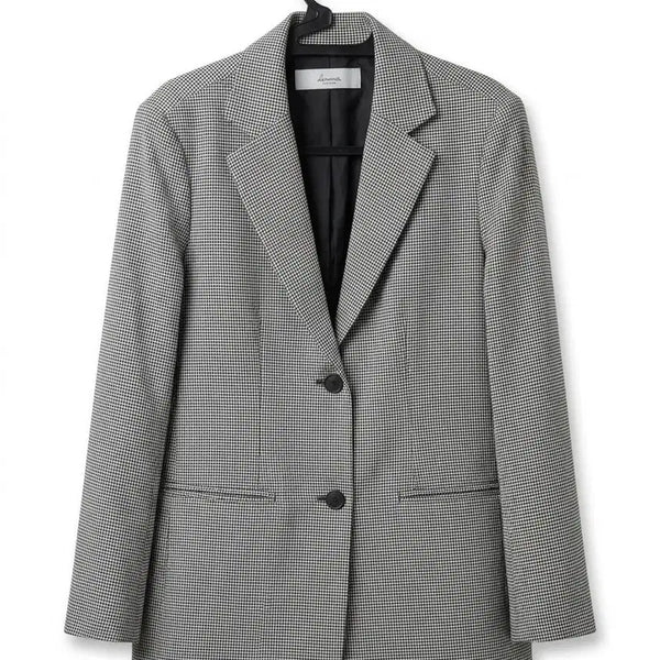 [BUNJANG] Check Pattern Tailored Jacket / 체크 패턴 테일러드 자켓