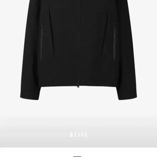 [BUNJANG] System Zip-Up Short Jacket Black / 시스템 집업 숏 재킷 블랙