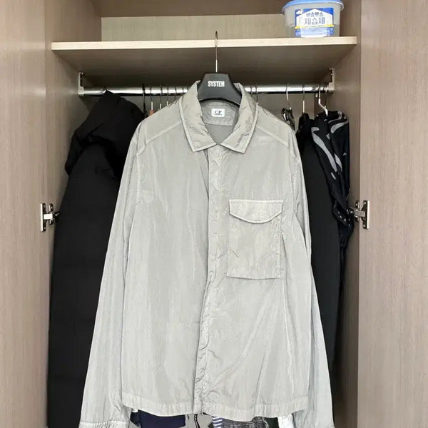 [BUNJANG] CP Company Chrome R Overshirt 2XL / cp company chrome r pocket overshirt 2xl