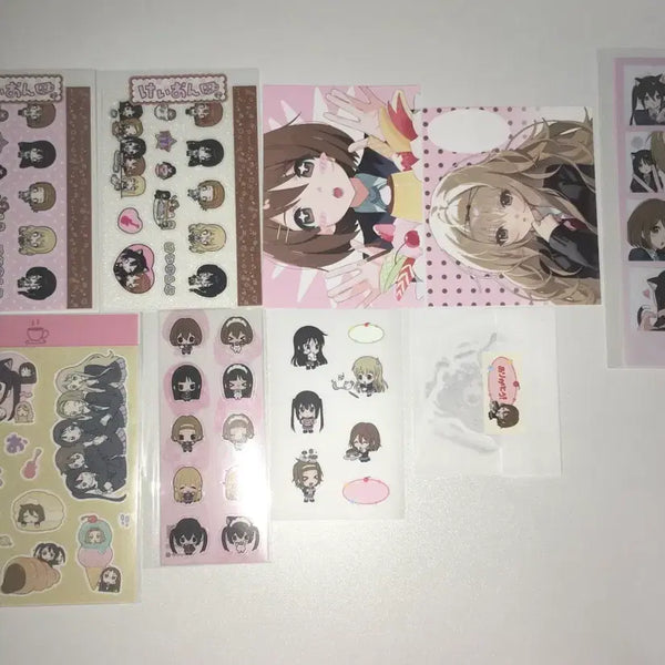 [BUNJANG] Anisticker Sticker Pack / 이차굿즈 애니스티커 디페 케이온 스티커 토가님 이구님 연필님