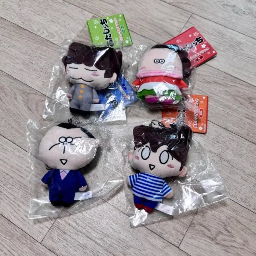[BUNJANG] Atta Mamma Doll Mascot Keychain Bundle Set / 일괄 아따맘마 인형 키링 동동이 아리 엄마 아빠 마스코트 키링 인형