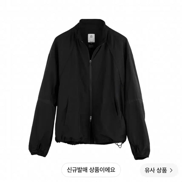 [BUNJANG] Polyteru Block Blouson Black / [4] 폴리테루 블록 블루종 블랙