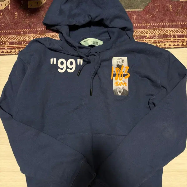 [BUNJANG] Off-White Impressionism 99 Hoodie / 오프화이트 99 임프레션 후드