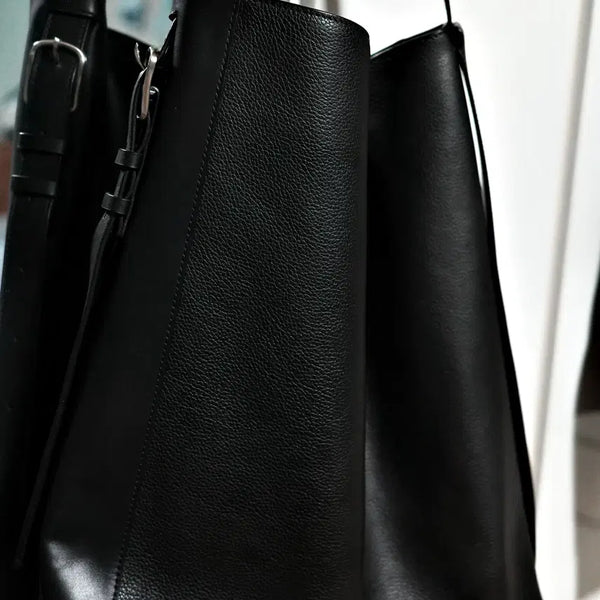 [BUNJANG] Youth Dual Texture Shoulder Bag / 유스 듀얼 텍스쳐 숄더백