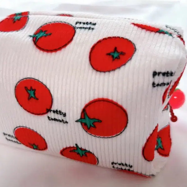 [BUNJANG] Handmade Tomato Pouch / 핸드메이드 토마토 파우치