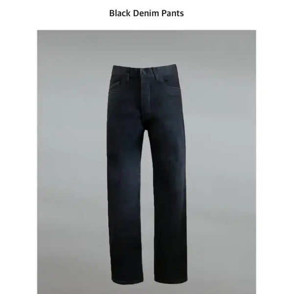 [BUNJANG] Sartoria Jun Black Denim Pants / [S] 사르토리아 준 Black Denim Pants 블랙 데님 팬츠