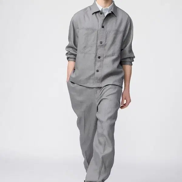 [BUNJANG] Uniqlo Premium Linen Setup M Size / [M] 유니클로 C 프리미엄 리넨 린넨 셋업