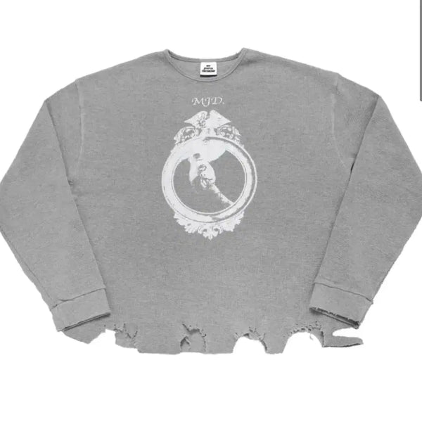 [BUNJANG] MJD Waffle Long Sleeve L / mjd 와플 롱슬리브 L 정가이하