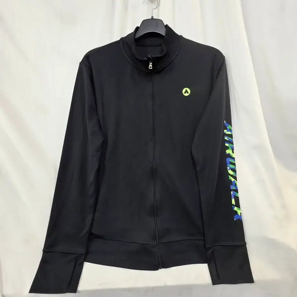 [BUNJANG] Airwalk Black Full Zip Jacket 100 / 에어워크 블랙 집업 100