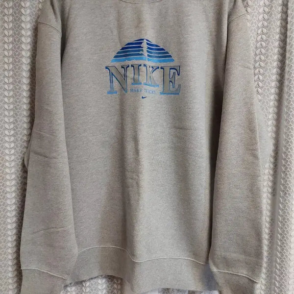 [BUNJANG] Nike Sweatshirt Gray / 나이키 맨투맨 그레이