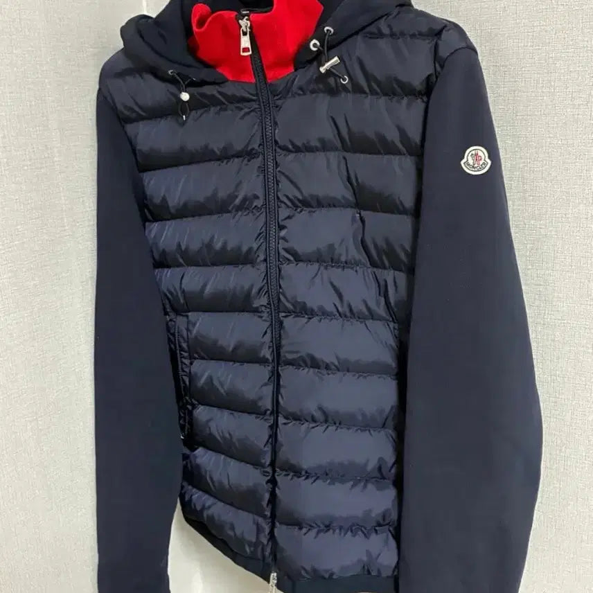[BUNJANG] Moncler Genuine Padded Hooded Mixed Jacket / 몽클레어 정품 패딩후드 믹스자켓 신품급