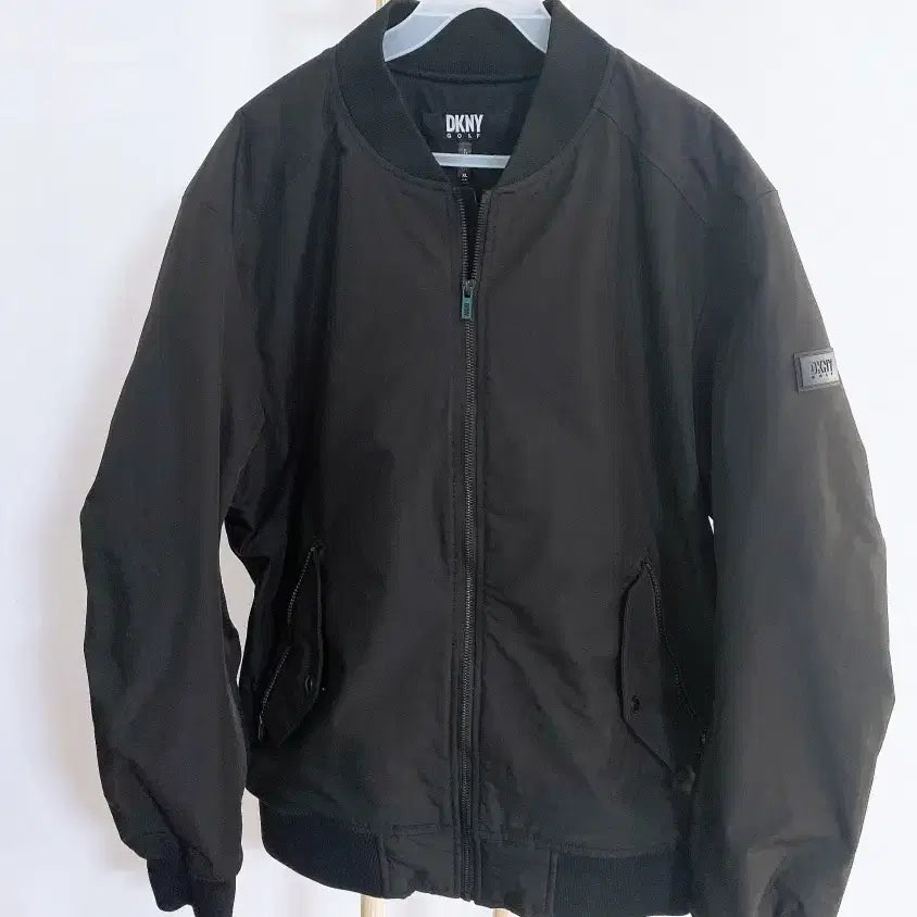 [BUNJANG] DKNY Golf Black Bomber Jacket XL / 몽빈티지(XL)DKNY골프남자블랙블루종점퍼