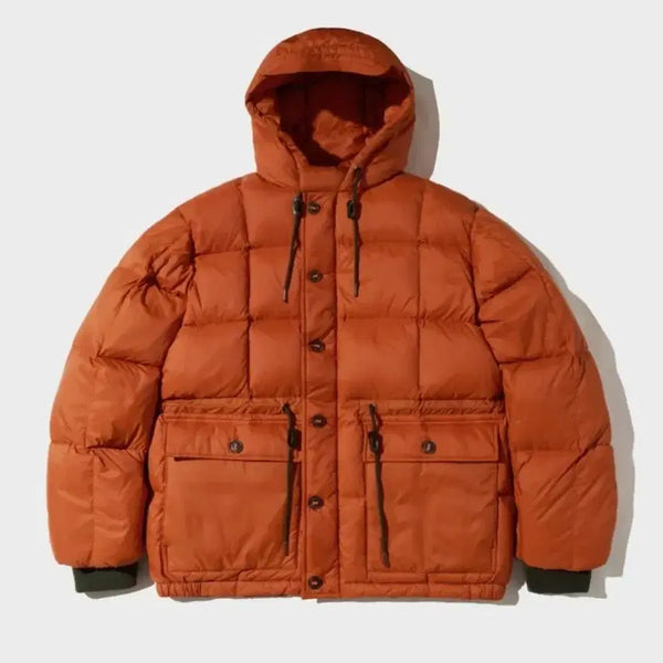 [BUNJANG] Outstanding Karakoram Orange Down Jacket / 아웃스탠딩 카라코람 m 오렌지