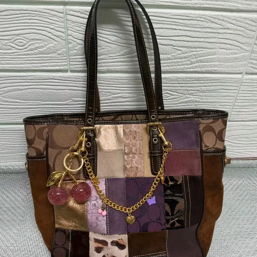 [BUNJANG] Coach Patchwork Tote Bag / Y2k 빈티지 코치 패치워크 토트백