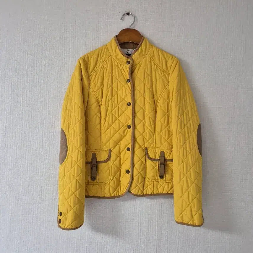 [BUNJANG] KEITH Quilting Jacket Yellow/Brown / [KEITH]퀼팅 자켓 옐로우/브라운