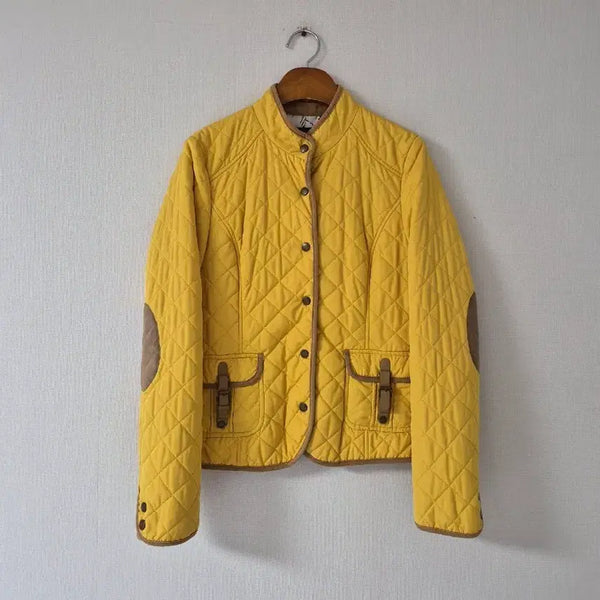[BUNJANG] KEITH Quilting Jacket Yellow/Brown / [KEITH]퀼팅 자켓 옐로우/브라운