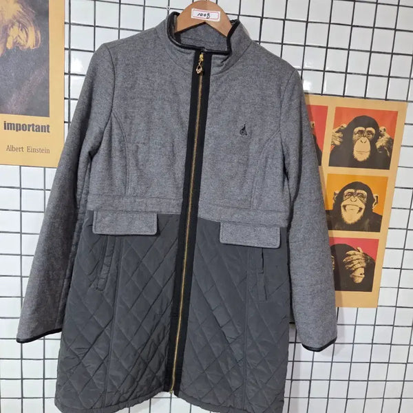 [BUNJANG] Beanpole Women's Quilting Jacket Grey / 빈폴 여성 퀼팅 자켓 그레이1008