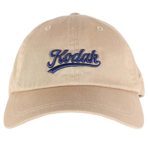 [BUNJANG] Kodak Beige Cap Hat / 코닥 KODAK 베이지 캡 모자 / k7420