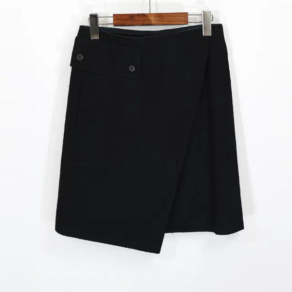 [BUNJANG] Bally Wool Wrap Skirt / made in italy BALLY 울랩스커트