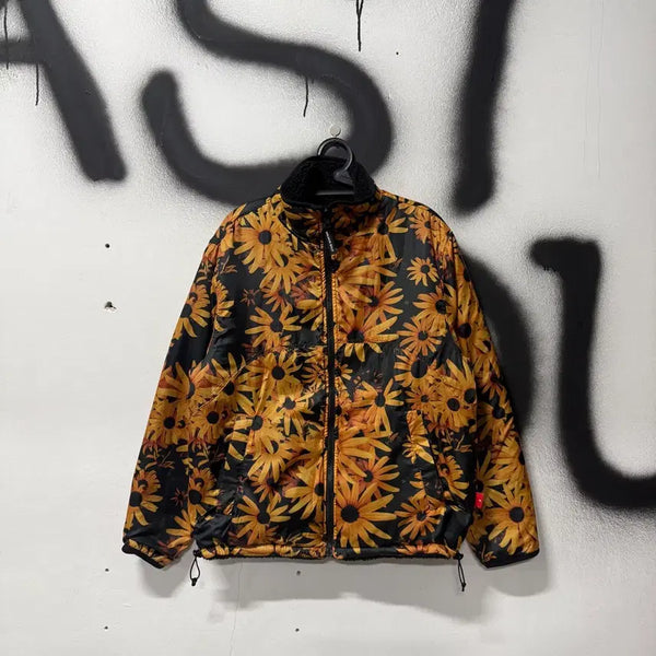 [BUNJANG] Archive Bold 939 Flower Full Pattern Reversible Fleece Zip-Up Jacket / 아카이브볼드 939 플라워 풀 패턴 리버시블 플리스 집업 자켓