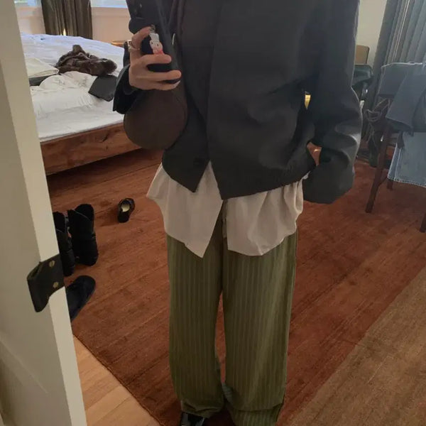 [BUNJANG] Maybe Baby Stripe Pants / 메이비베이비 스트라이프 팬츠 새상품