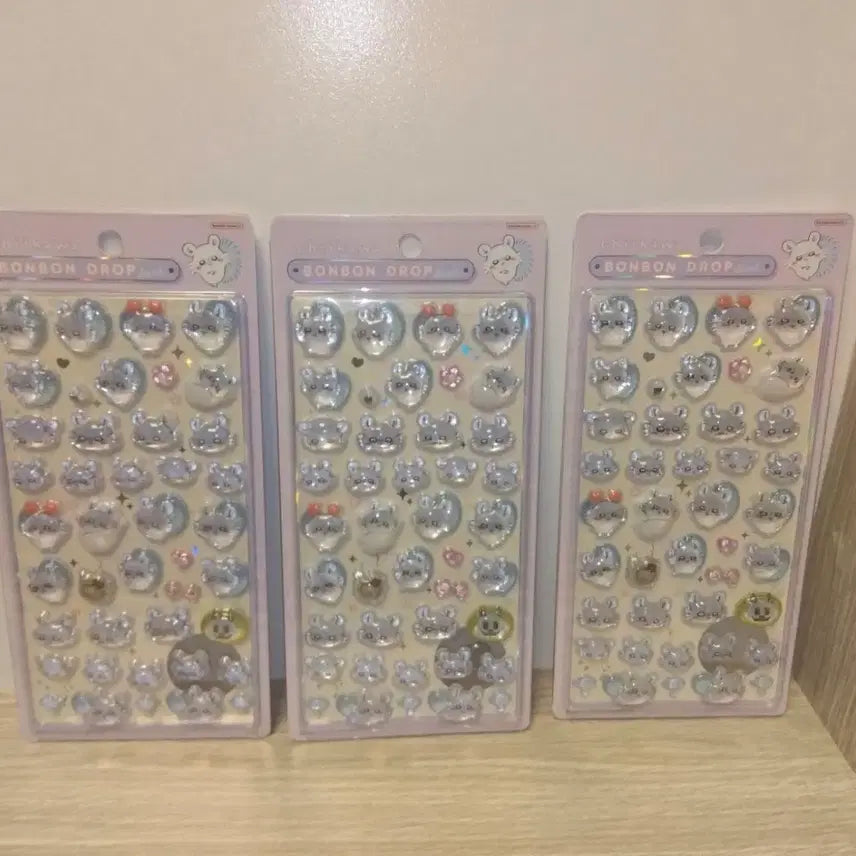 [BUNJANG] Chiikawa Momonga 3D Sticker Set / 모몽가 3d 스티커