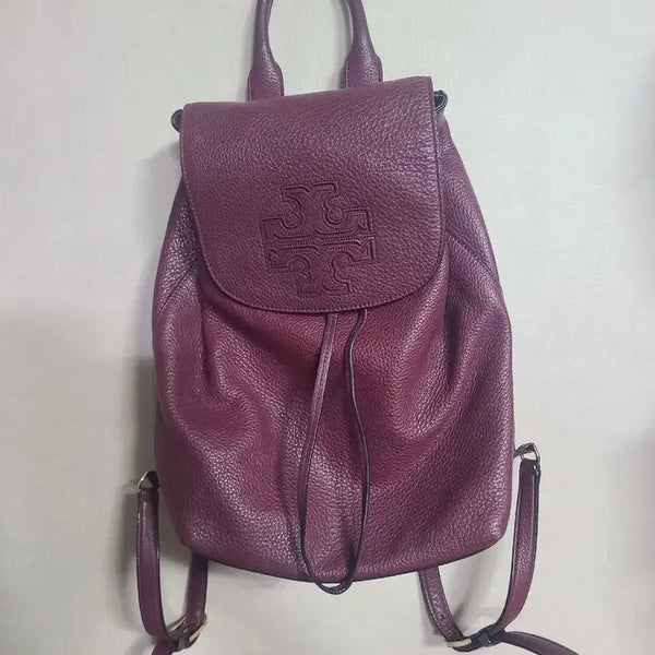 [BUNJANG] Tory Burch Leather Backpack / 토리버치 가죽 백팩