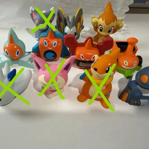 [BUNJANG] Vintage Pokemon Finger Figurines / 고전 포켓몬 손가락 피규어