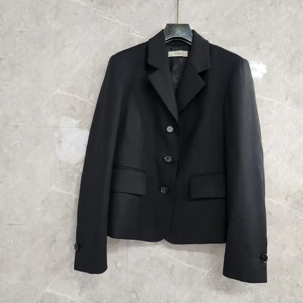 [BUNJANG] Le Plain Jacket Black Size 55 / 르플레인 자켓