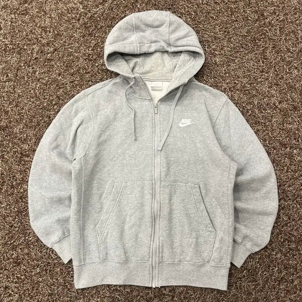 [BUNJANG] Nike Grey Hoodie Zip-Up / S 나이키 그레이 후드집업