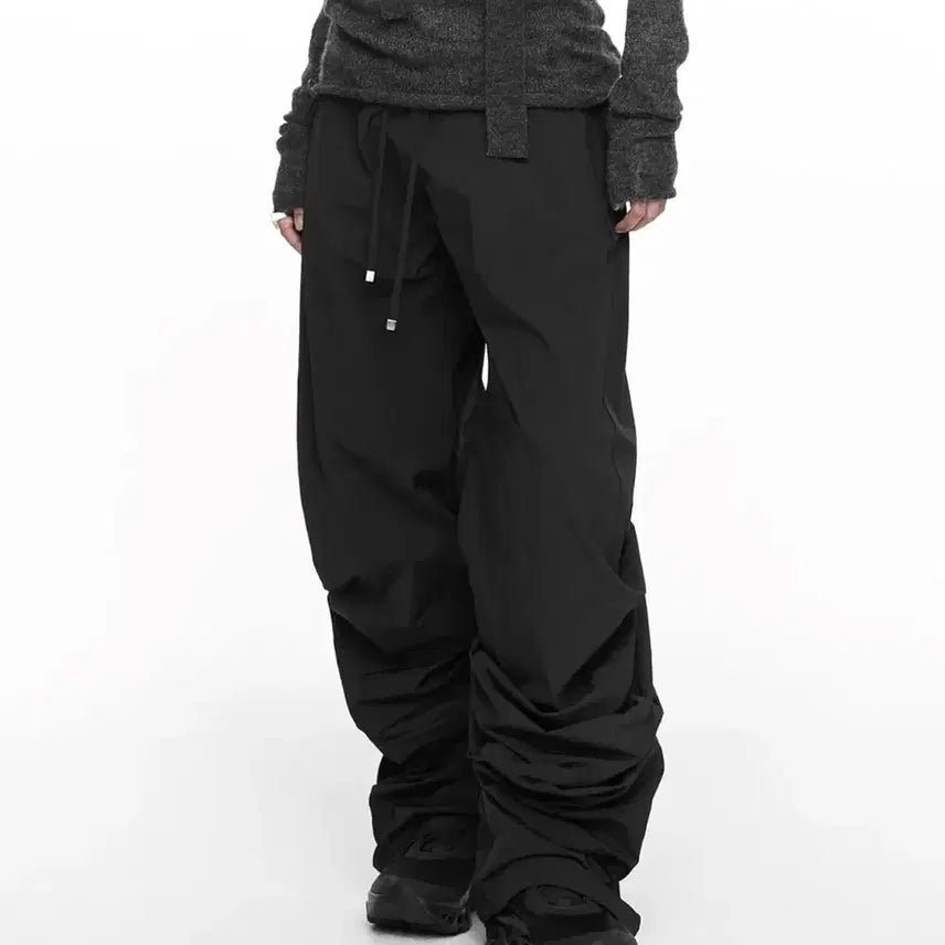 [BUNJANG] Pintuck Nylon Pants / 나체 Pintuck nylon pants