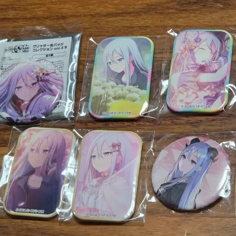 [BUNJANG] Project SEKAI Kanade Can Badge Bundle Set / 프세카 프로세카 카나데 캔뱃지 일괄 판매합니다.