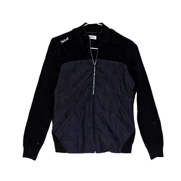 [BUNJANG] Volvik 90 Goose Down Windproof Blouson Jumper Black / 볼빅 90 스포티한 방풍블루종점퍼 블랙 04463
