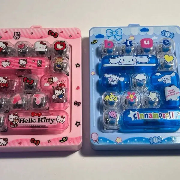 [BUNJANG] Sanrio Cinnamoroll & Hello Kitty Keycap Set / [새 상품] 산리오 키캡keycap 시나모롤, 헬로키티 세트