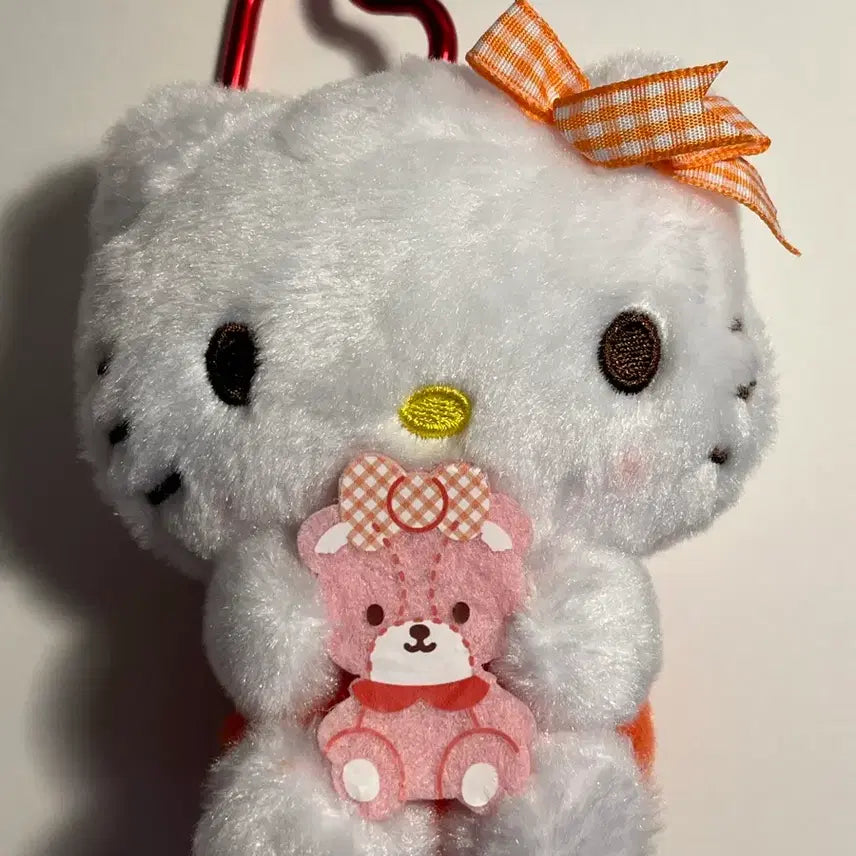 [BUNJANG] Hello Kitty Orange Doll Keyring / [새 상품] 사랑스러운 헬로키티 인형 키링 (소장 가치)
