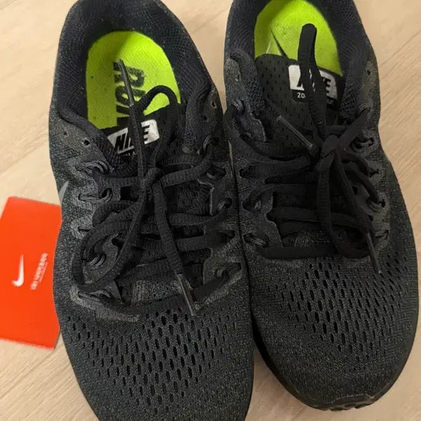 [BUNJANG] Nike Zoom Black Sneakers / 나이키 줌 zoom 운동화 검정