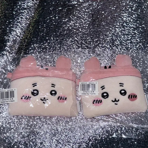 [BUNJANG] Chiikawa Kani Face Pouch / 카니 얼굴 파우치