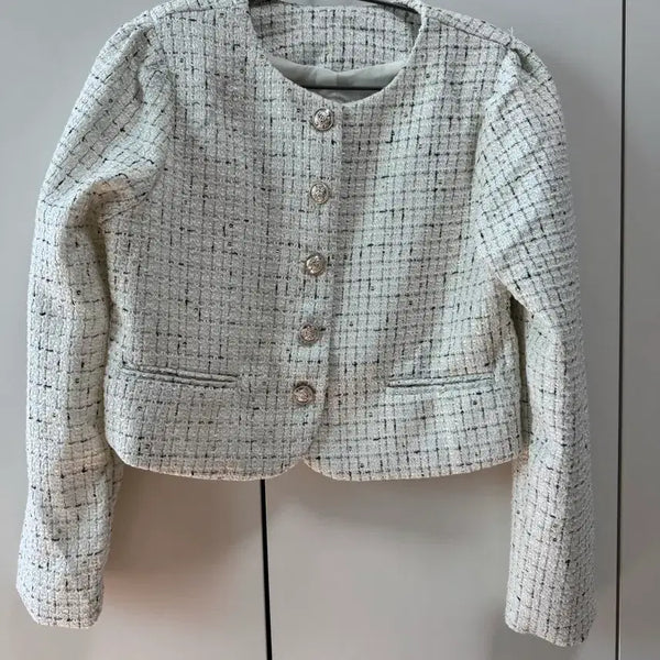 [BUNJANG] Tweed Jacket White / 트위드 자켓 화이트