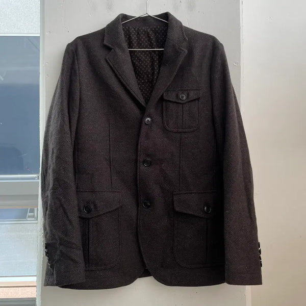 [BUNJANG] Series Tweed Blazer Jacket / (L) 시리즈 series 트위드 블레이저 자켓