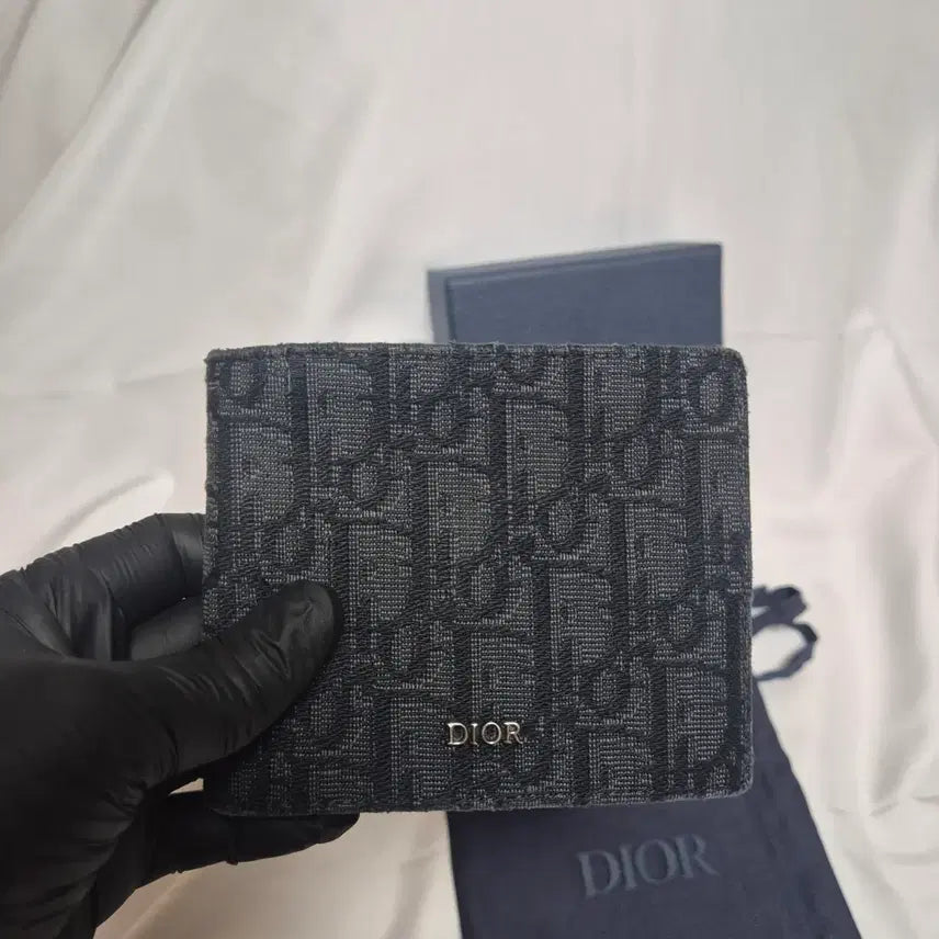 [BUNJANG] Dior Oblique Bifold Wallet / [S급 정품]디올 오블리크 반지갑