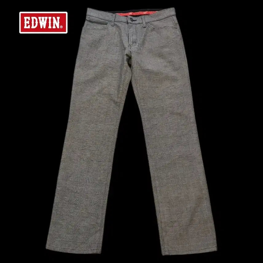 [BUNJANG] Edwin 503 Check Cotton Pants (32-inch) / (32인치) 에드윈 503 체크 면바지