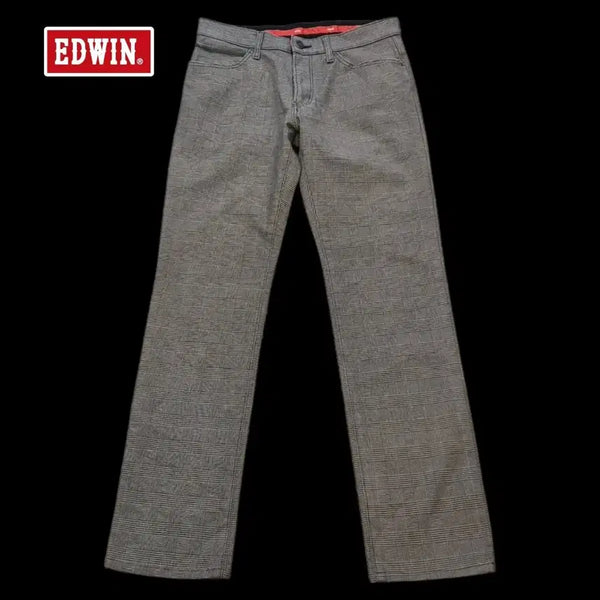 [BUNJANG] Edwin 503 Check Cotton Pants (32-inch) / (32인치) 에드윈 503 체크 면바지