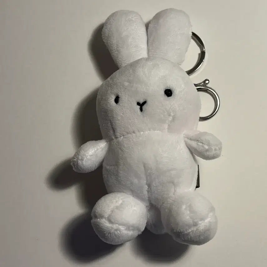 [BUNJANG] Miffy Doll Keychain White / [새 상품] 부토 인형 키링 화이트