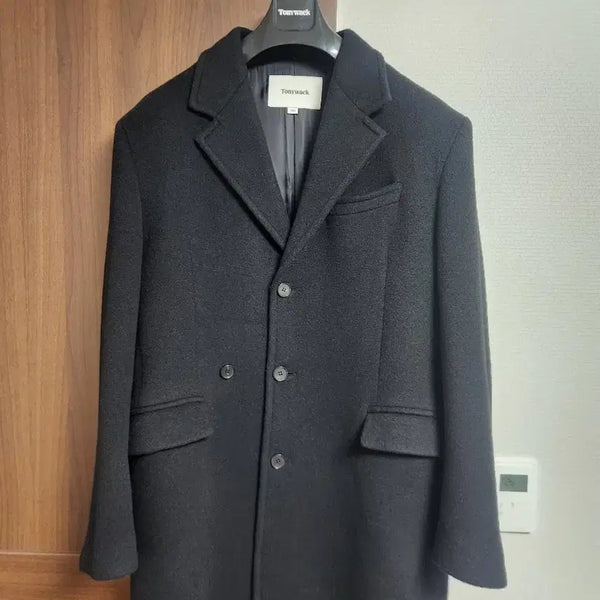 [BUNJANG] TONYWEX 23FW Single Wrap Coat / [L]토니웩 23FW 싱글 랩 코트