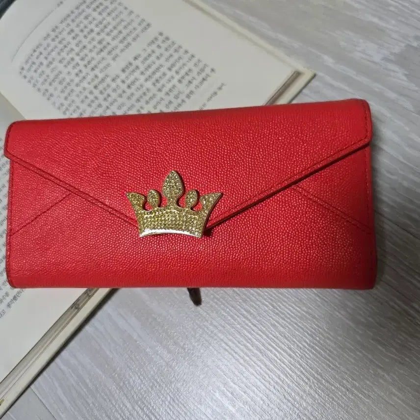 [BUNJANG] J.ESTINA Red Long Wallet / 제이에스티나 장지갑